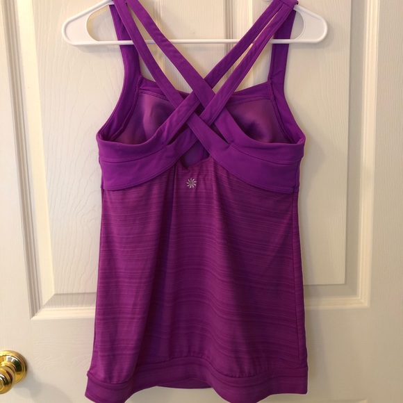 Athleta Crunch and Punch Tank in Magenta - Picture 2 of 5
